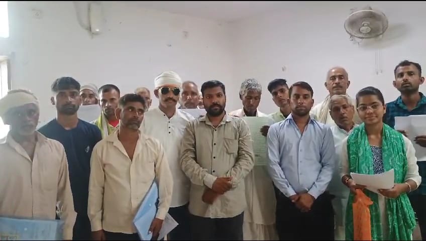 Bharatpur: भरतपुर जिला कलेक्टर को दिया मरूधरा किसान यूनियन राजस्थान ने ज्ञापन 