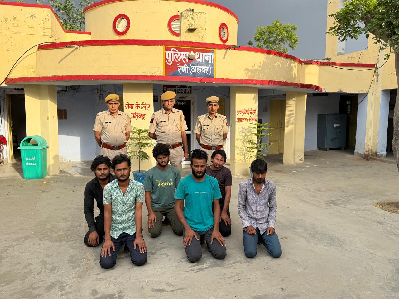 Alwar Crime: रात्रि मे भेड चोरी करने वाले गिरोह के 06 आरोपी गिरफ्तार